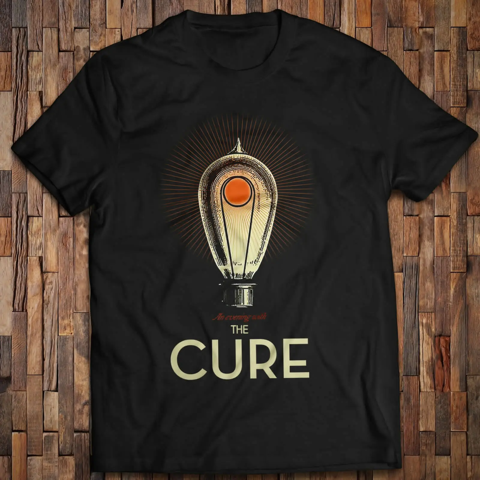 Classic The Cure T Shirt Myspace Secret Show Robert Smith Rock Maniche Lunghe O Corte