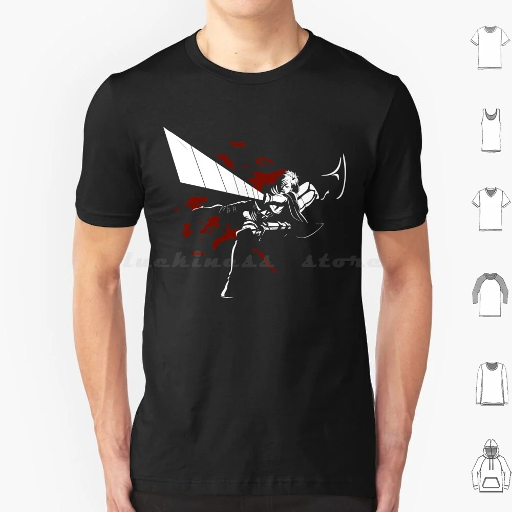 Anticipo! Maglietta Big Size 100% Cotone Anime Manga Erwin Smith Commander Arm Attack Titan Attack On Titan Shingeki Kyojin