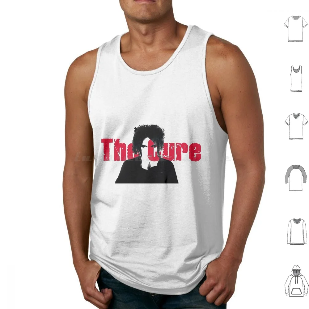 See Through The Cure Canotte Gilet Senza Maniche The Cure Robert Smith Robert Smith Disintegrazione