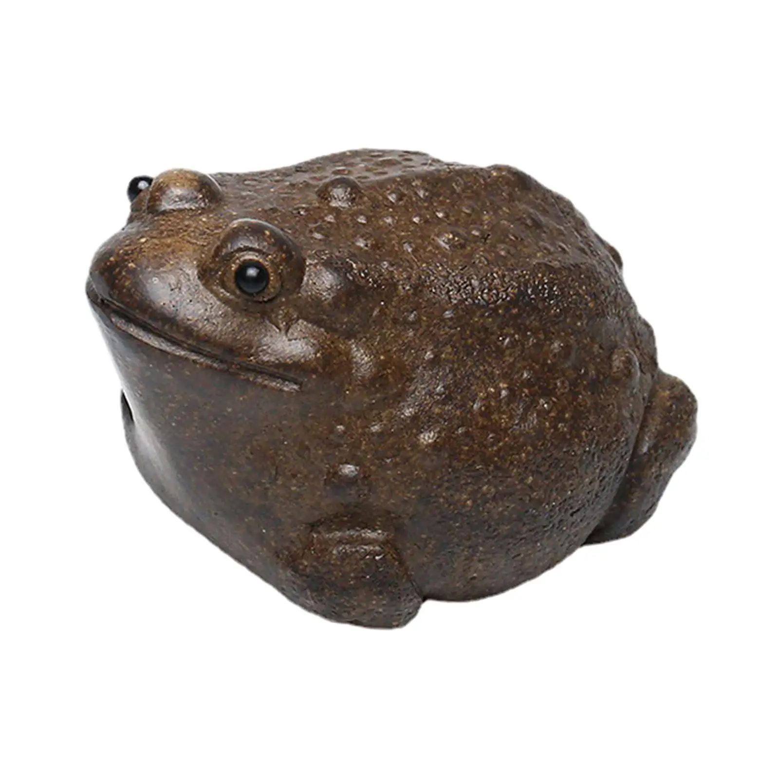 Clay Toad Mini Tea Pet Figurine Cute Fai Da Te Terrario Artigianato Per La Casa