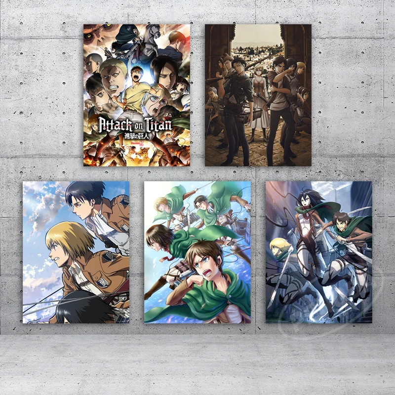 Decorazione Della Casa Mikasa Ackerman Dipinti Su Tela Immagini Attack On Titan Anime Poster Stampe Hd No Frame Wall Art Soggiorno