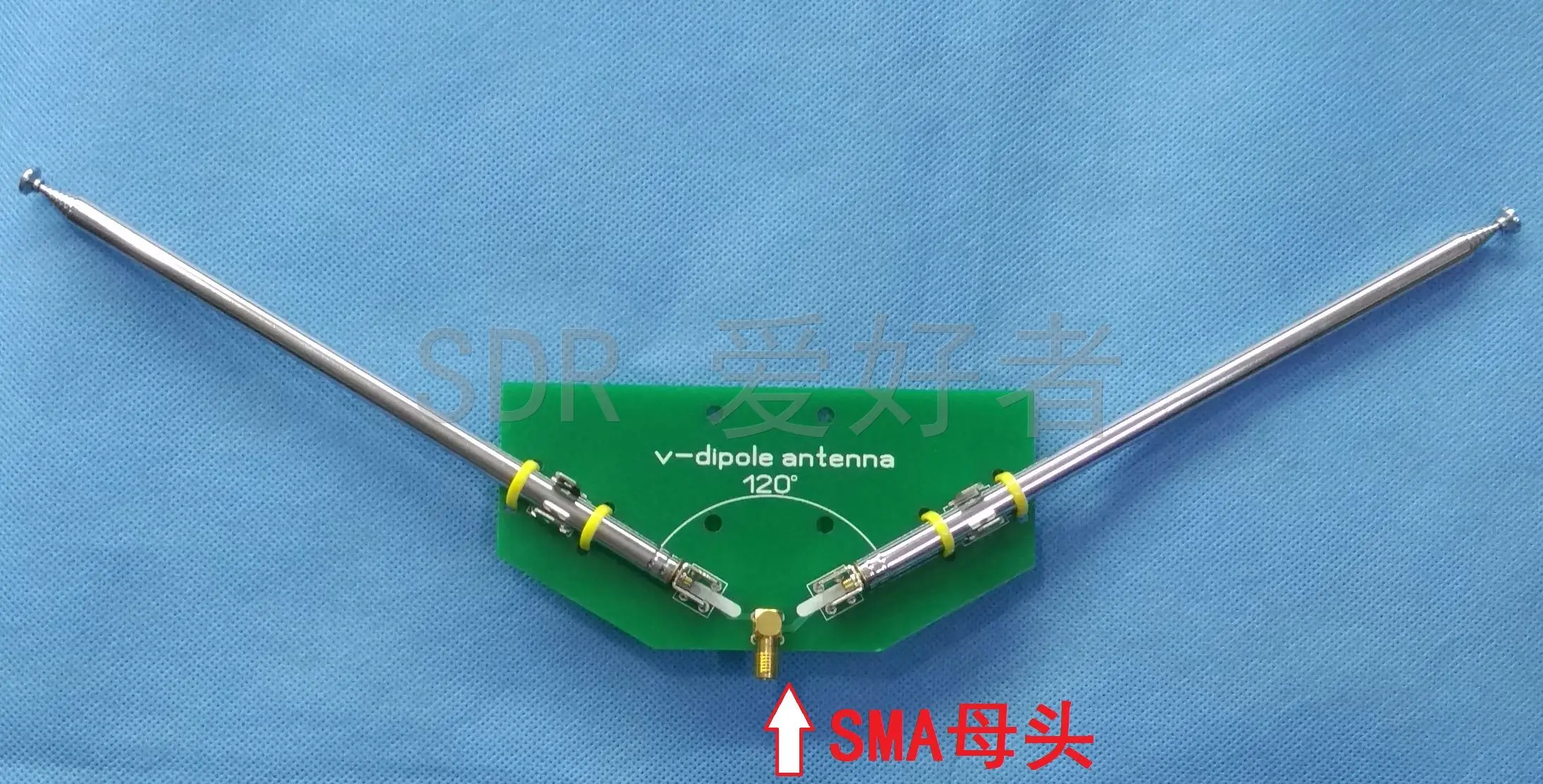 Fm Fm Aviation Satellite Cloud Map Positive V Horn Rod Antenna V-Dipole Antenna