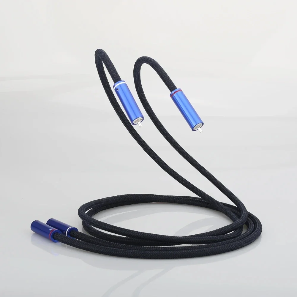 Audiocrast Audiophiles Cavo Rca 2Rca Maschio A 2Rca Maschio Hifi System Adattatore Convertitore Subwoofer Con Cavo Hifi Rca Diametro 8Mm