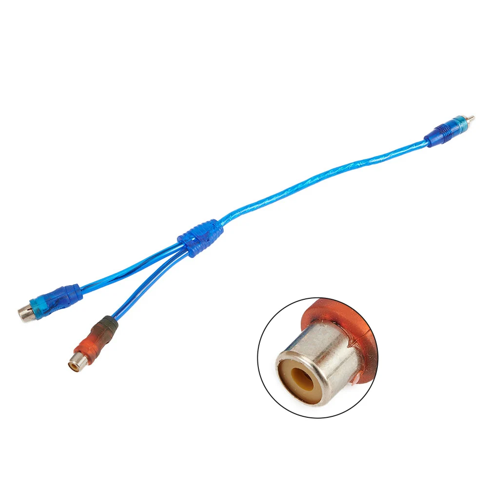 Cavo Audio Cavo Dvd Lettori Mp3 Altoparlanti Portatili Subwoofer Sistemi Audio Per Auto Blu Rca 10.63 Pollici Sistemi Audio Per Auto