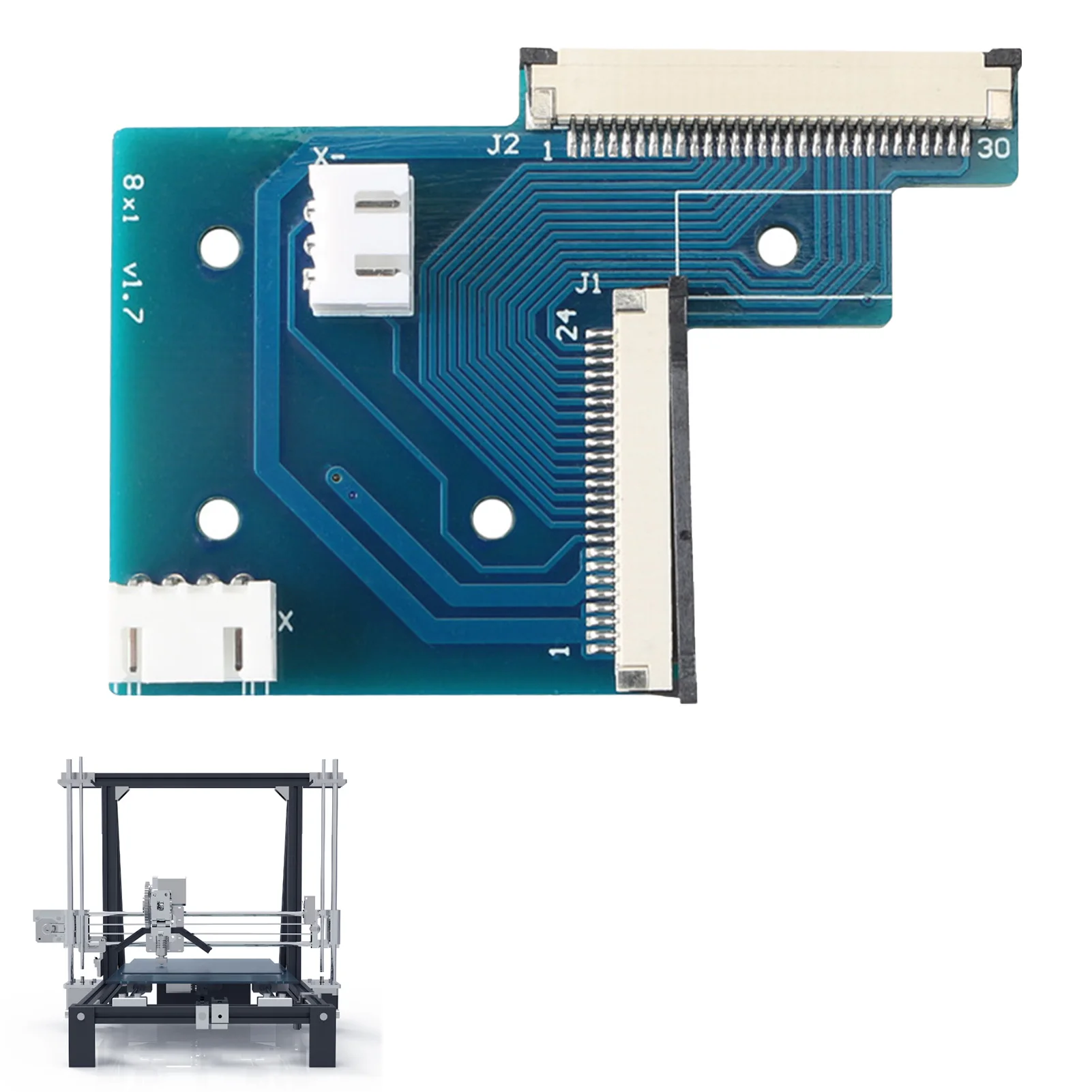 3D Printer Accessories For Sidewinders X2/Genius Pro X-Axis Adapter Plate Pcb Adaptor Cable Transfer Circuit Board For Printer