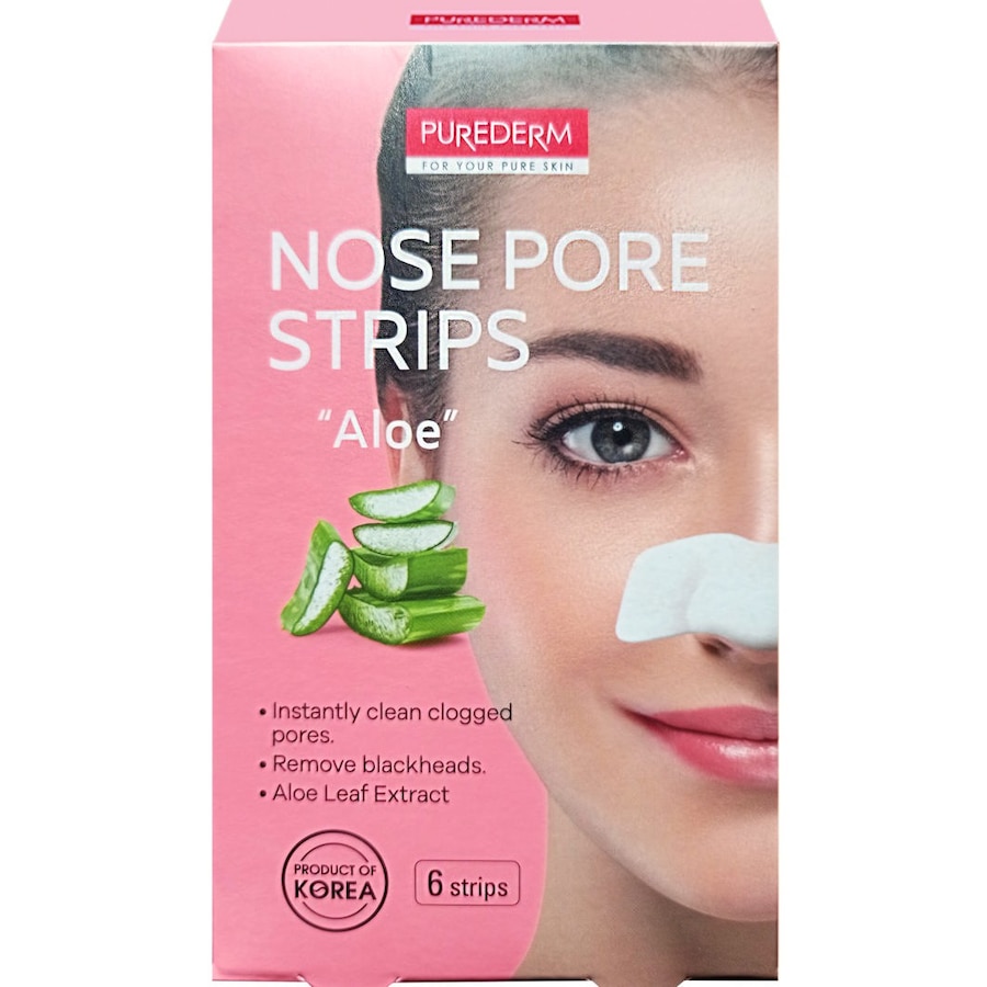 Purederm Nose Pore Strips Aloe""