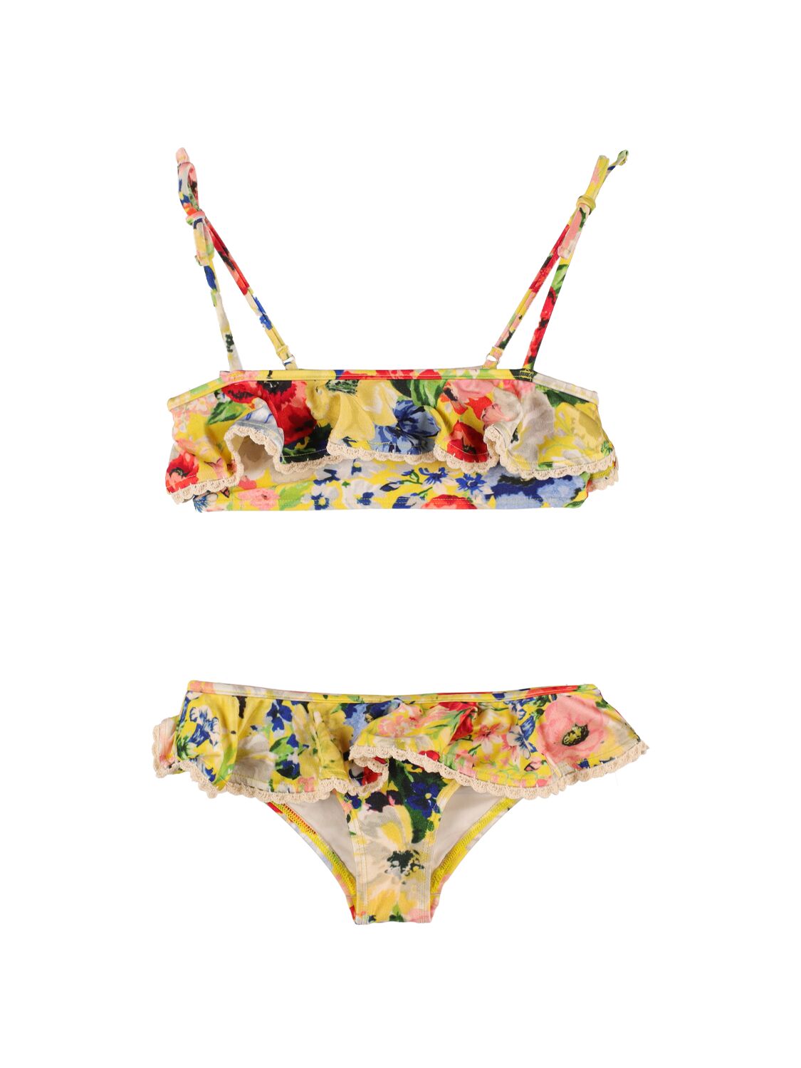 Lycra Bikini W/ Ruffles