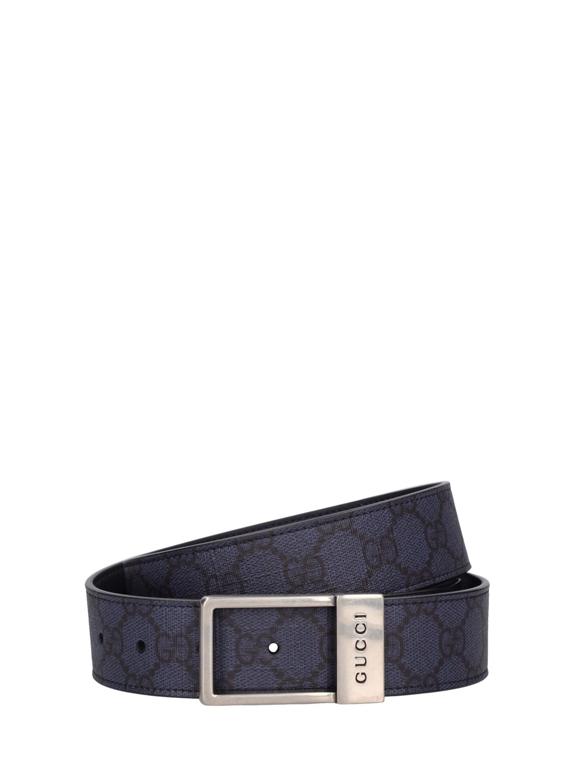 3.5Cm New Frame Gg Leather Belt