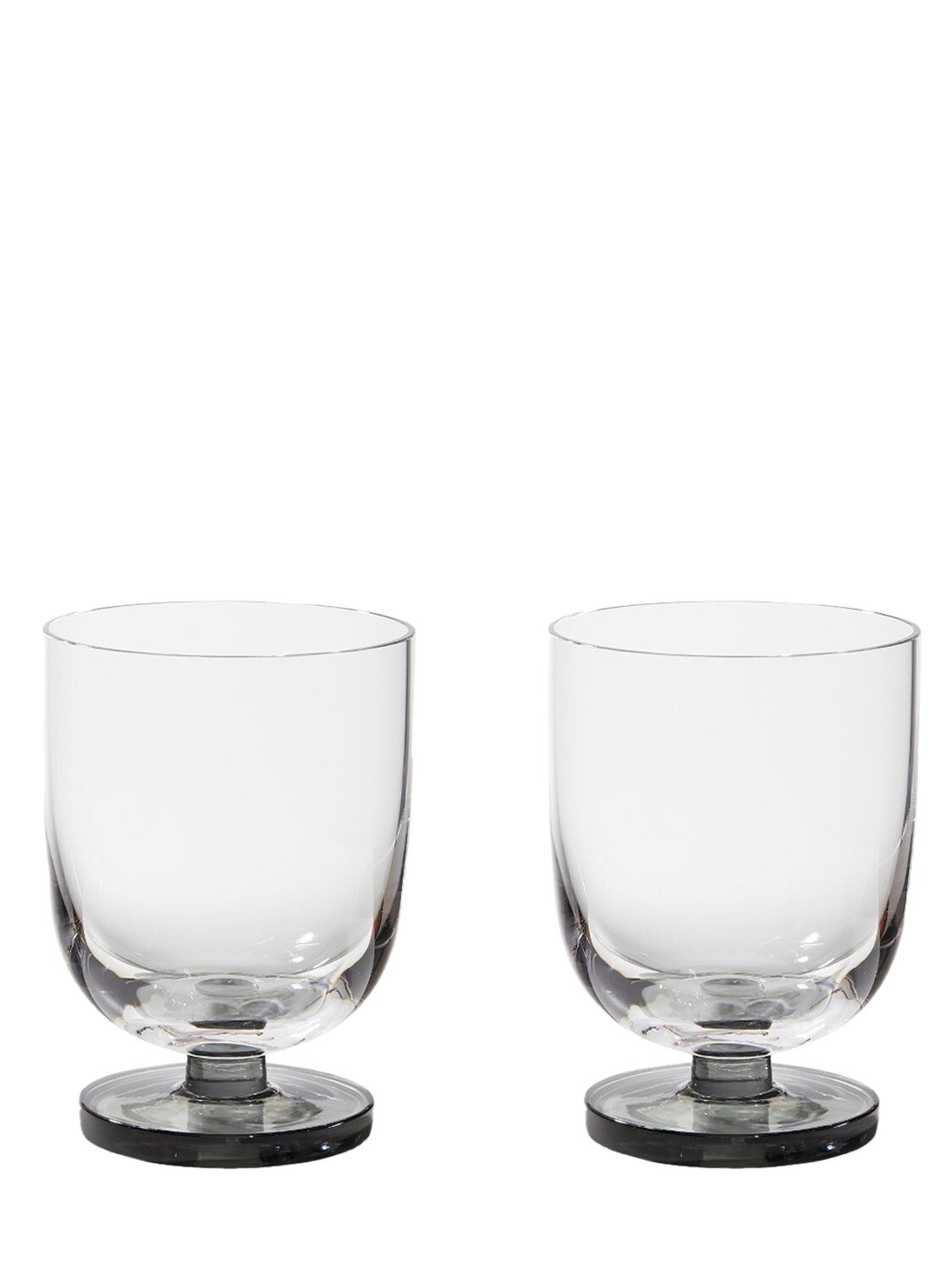 Set Of 2 Puck Water Tumblers
