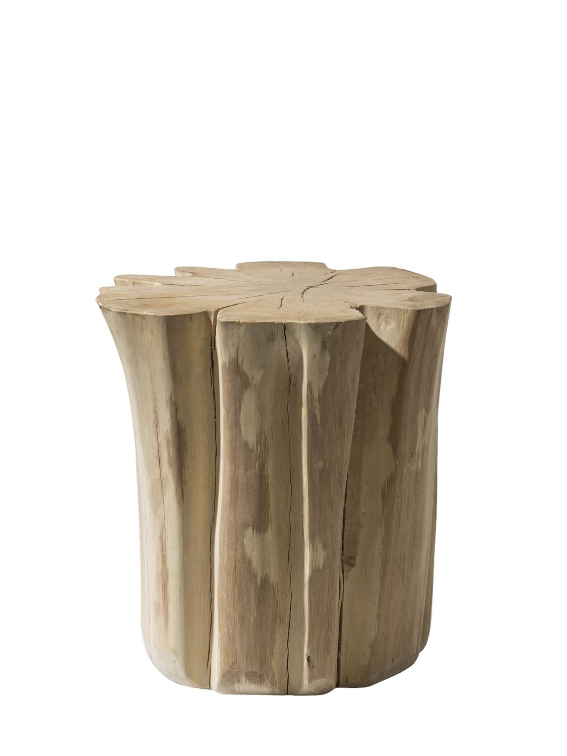 Sgabello Medio Trunk In Legno