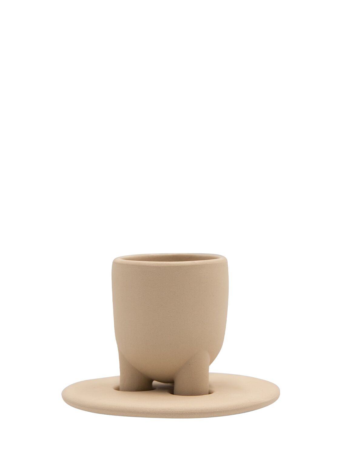 Stoneware Cup & Saucer