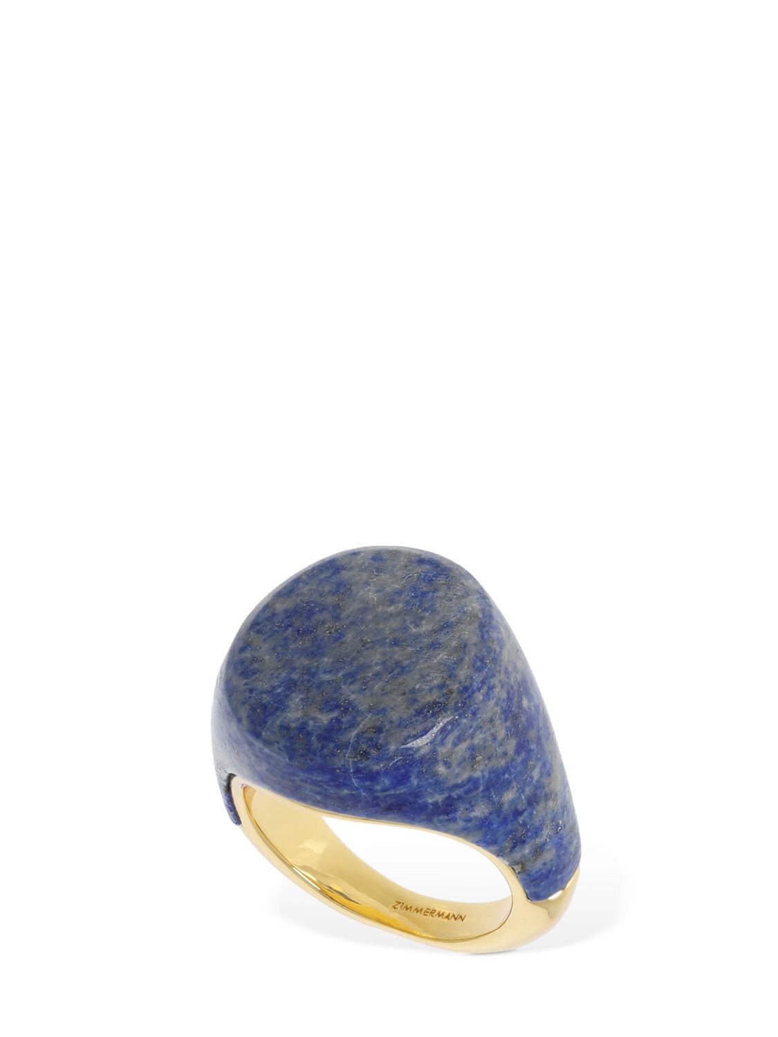 Calibrated Stone Signet Ring