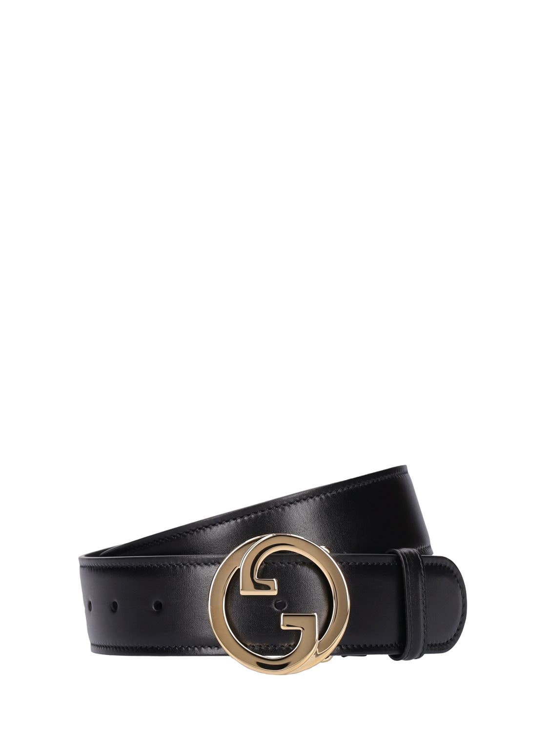 Cintura Gucci Blondie In Pelle 4Cm