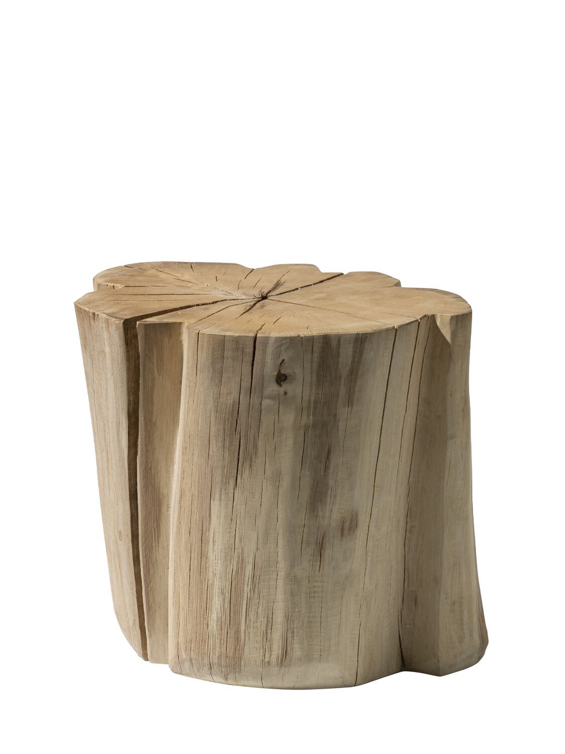 Sgabello Grande Trunk In Legno