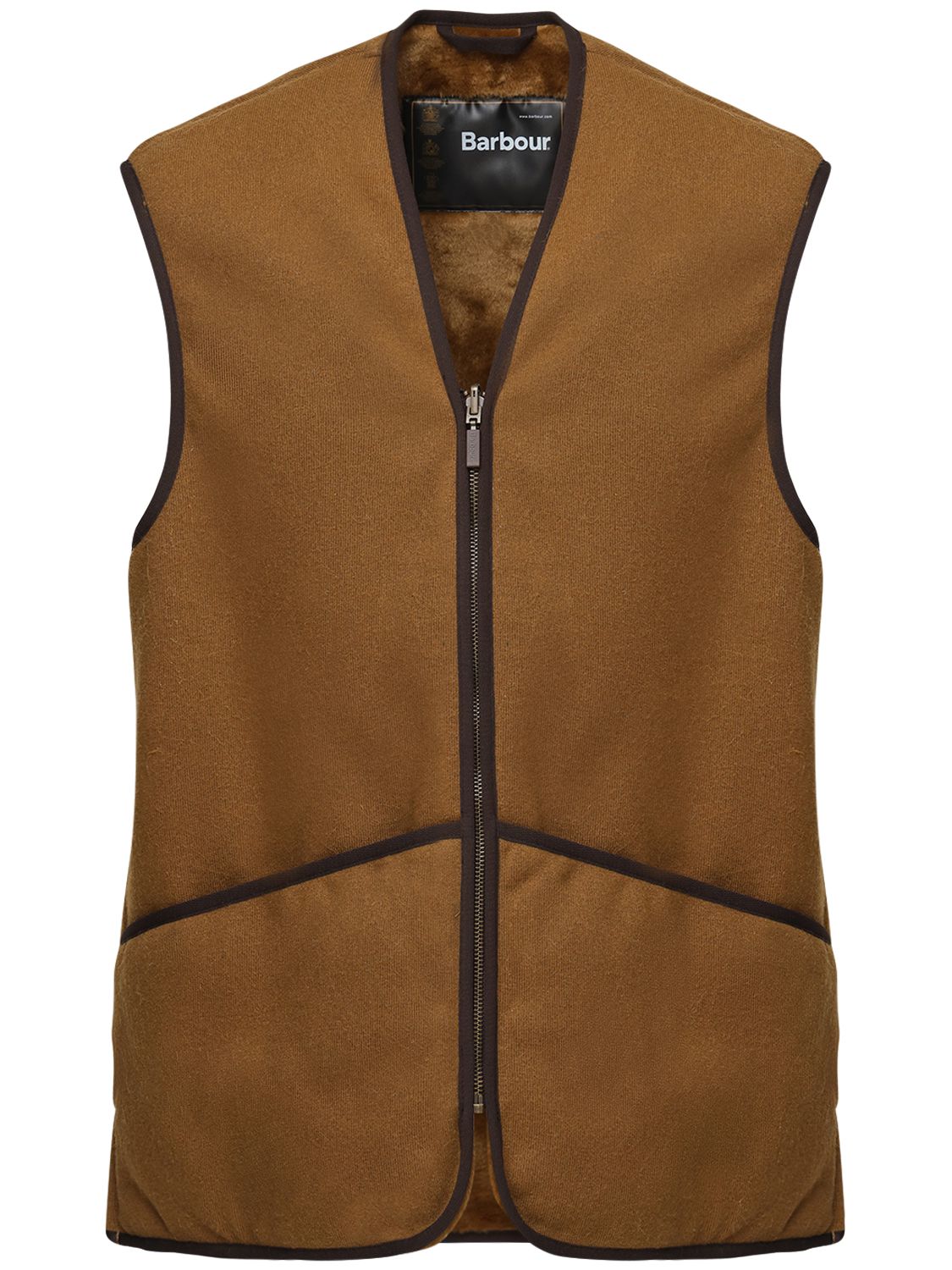 Gilet Warm Pile Con Zip