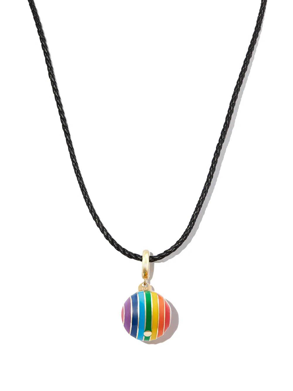 Lauren Rubinski Collana in oro giallo 14kt con ciondolo arcobaleno