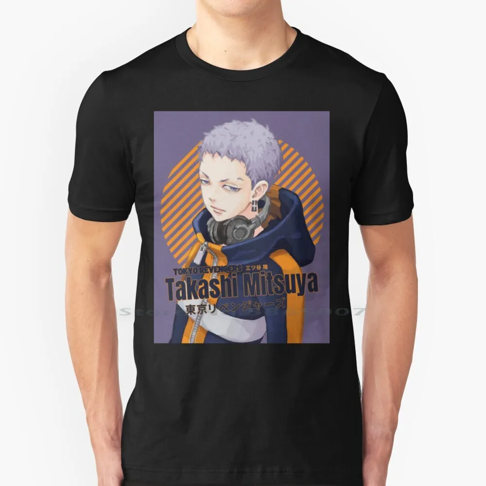 Maglietta Takashi Mitsuya 100% Cotone Takashi Mitsuya Tokyo Anime Gang Joker Tokyo Manji Gang Membro Anime Tokyo Manga Revengers