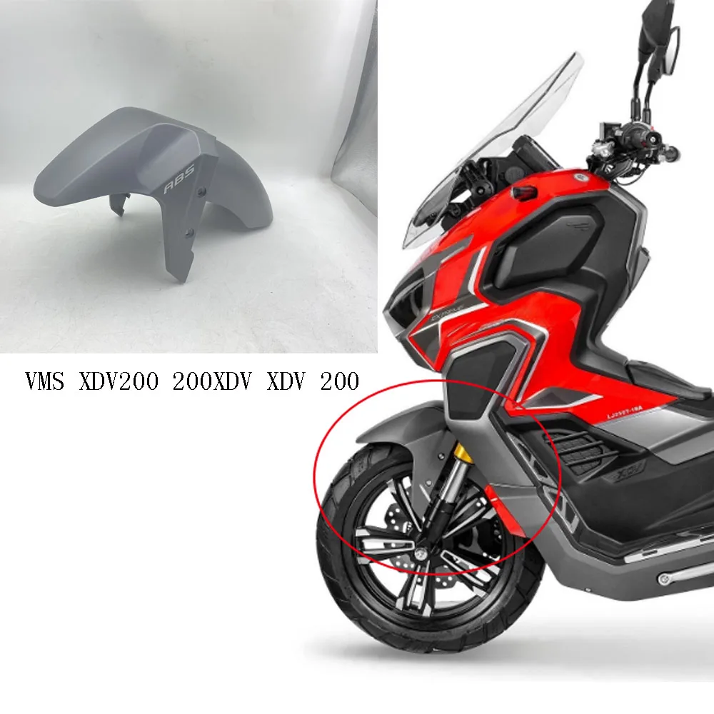 Nuovo Di Zecca Adatto Per Vms Xdv200 Parafango Anteriore Per Moto Adatto Per Vms Xdv200 200Xdv Xdv 200