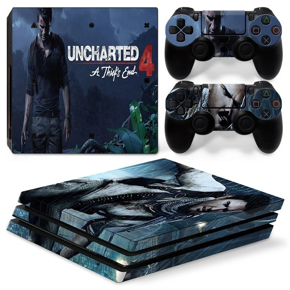 Per Ps4 Pro Untracked Pvc Skin Adesivo In Vinile Decal Cover Console Controller Dualsense Adesivo Protettivo Antipolvere