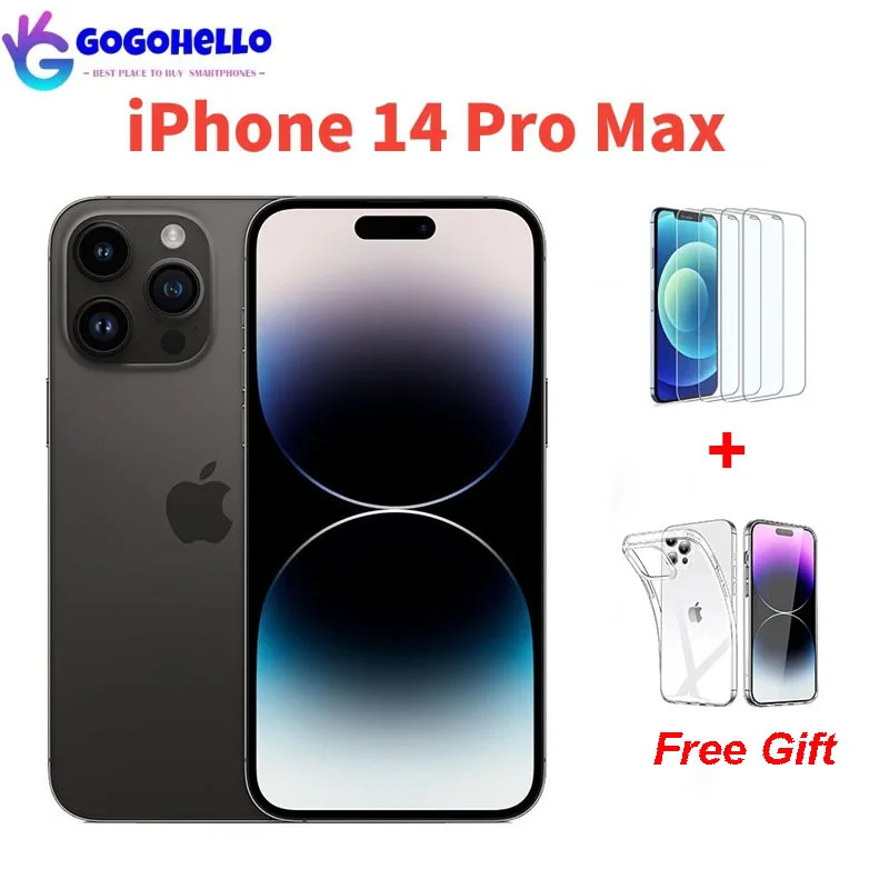 Apple Iphone 14 Pro Max 5G 6.7 "256Gb Rom 6Gb Ram Genuine Retina Oled Face Id Nfc A15 14Promax Versione Uk 95% Nuovo Telefono Cellulare