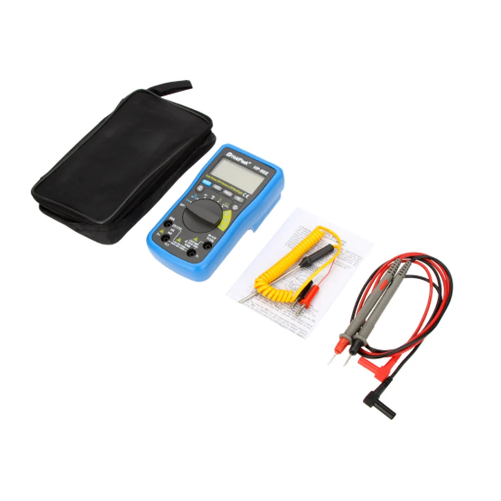 Acheheng Strumenti Per Holdpeak Hp-90E Auto Professionale Multimetro Digitale Strumento Di Misura Digitale Auto Gamma Multimetro Tenere 90E