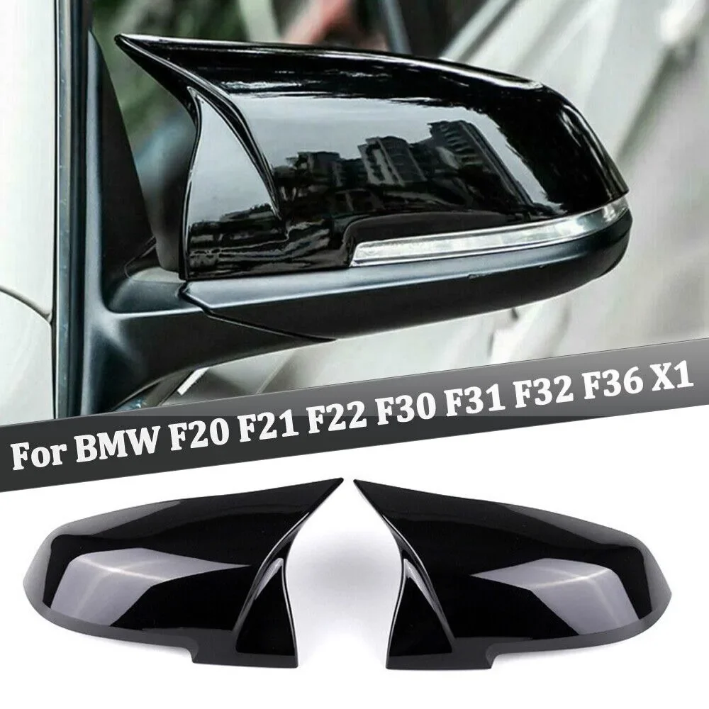 Tappo Coperchio Specchietto Retrovisore Per Bmw 1 2 3 4 Serie F36 F33 F83 420D X1Gloss Nero