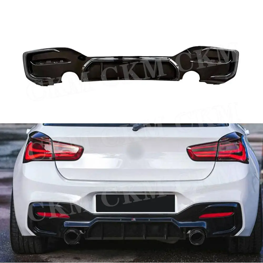 Rear Bumper Lip Diffuser Extension Covers For 1 Series F20 M Sport M135I M140I 2016 2017 2018 Car Diffuser Parts Accessories