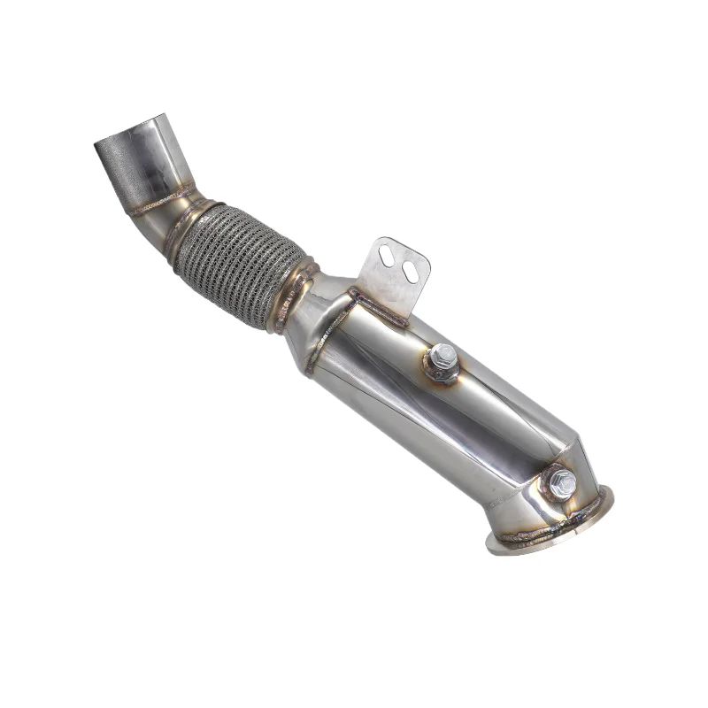 2023 Vendita Calda B58 Downpipe Scarico Bw * F30 B58 Down Pipes Per 340I 440I 540I 740I M140I M240I Acciaio Inossidabile 4.5''