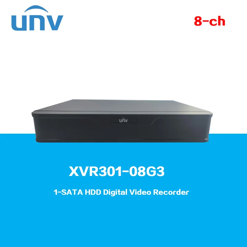 Unv Uniview Xvr 4Ch 8Ch 1-Sata Hdd Supporto Tvi, Ahd, Cvi, Cvbs, Telecamere Ip Xvr301-04G3 Xvr301-08G3 Videoregistratore Digitale