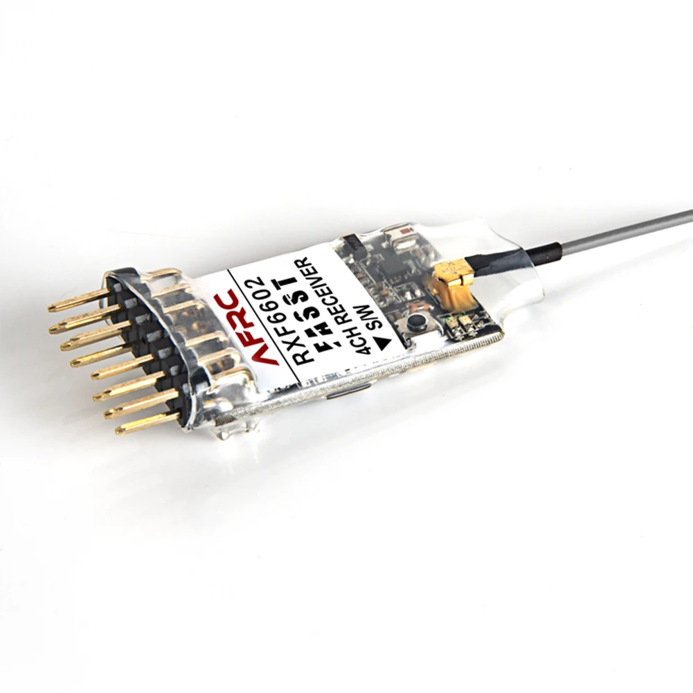 Mini Ricevitore Afrc Rxf6602 Per Futaba Fasst 6Ex, 7C, Tm-7, Tm-8, T8Fg, T10C, Tm-10, T10Cg, T12Z, T12Fg, Tm-14, T14Mz