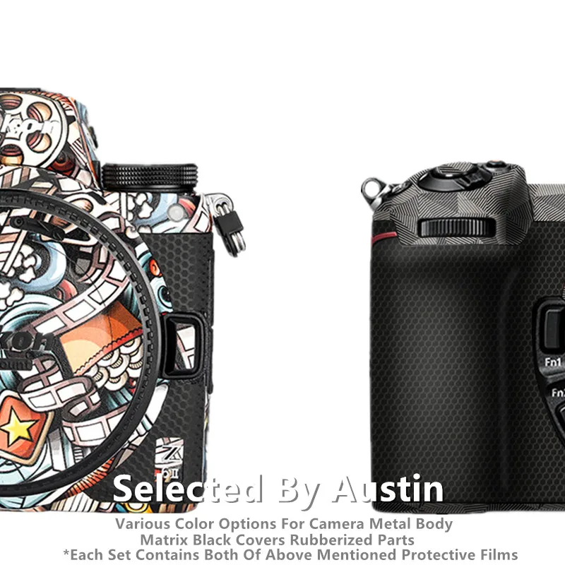Decalcomania Della Fotocamera Per Nikon Z6Ii Z7Ii Wrap Copertura Adesiva Antigraffio