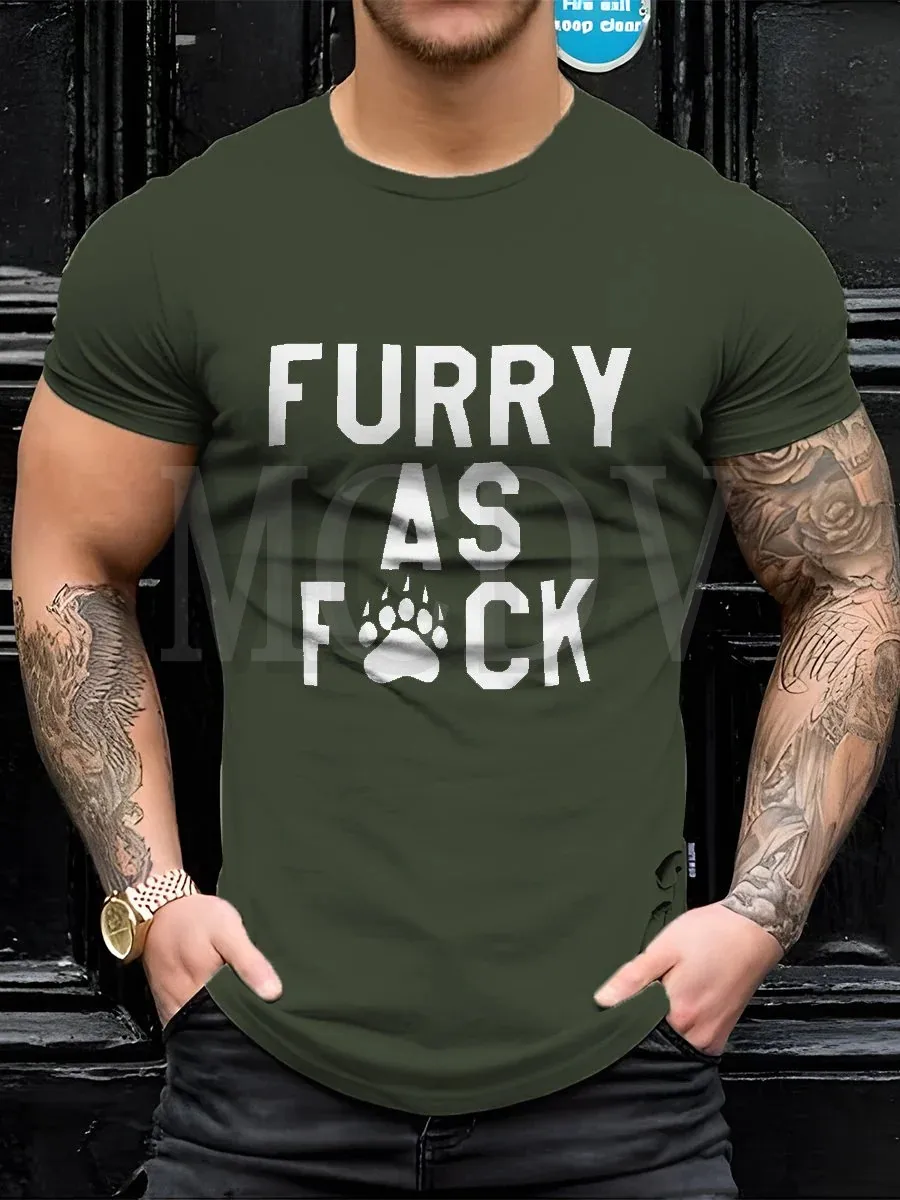 T-Shirt Hung Top Da Uomo Estate 2023 La Maglietta Stampata 3D Colorata The Best He Him Hole Lgbt3D