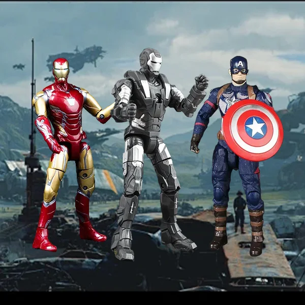 Hot Toys Avengers, Iron Man, Captain America, War Machine, Storage Trasformabile, Display, Collezione E Modelli Mobili