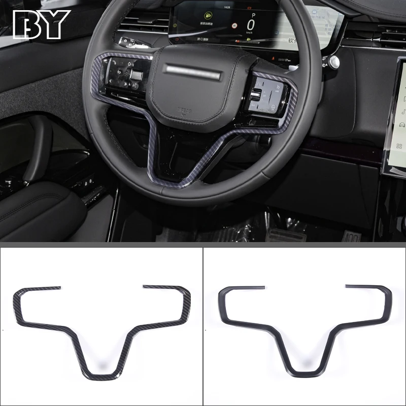 Accessori Per La Copertura Del Telaio Del Pulsante Di Controllo Del Rivestimento Del Volante Dell'Auto Per Land Rover Range Rover Evoque/Velar/Range R