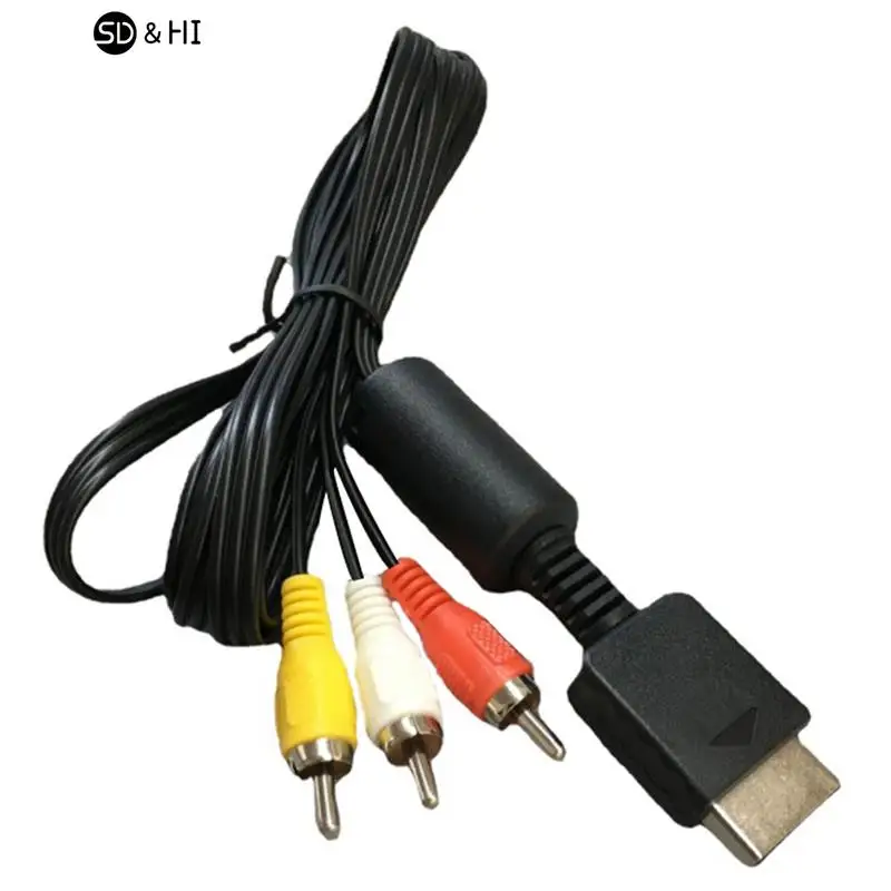 Av Video Video Cavo Tv Audio Video Cavo Stereo A/V, Ps Ps3 Per Playstation Ps1 Ps2 Ps3 Cavo Audio Video Cavo Per 1/2/3