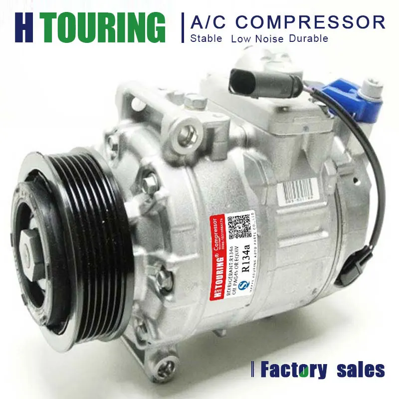 Per Vw Ac Compressor Volkswagen Amarok Multivan Ransporter Caravelle Bus 7 E0820803 Muslimate 447150-1520 Muslimatexb
