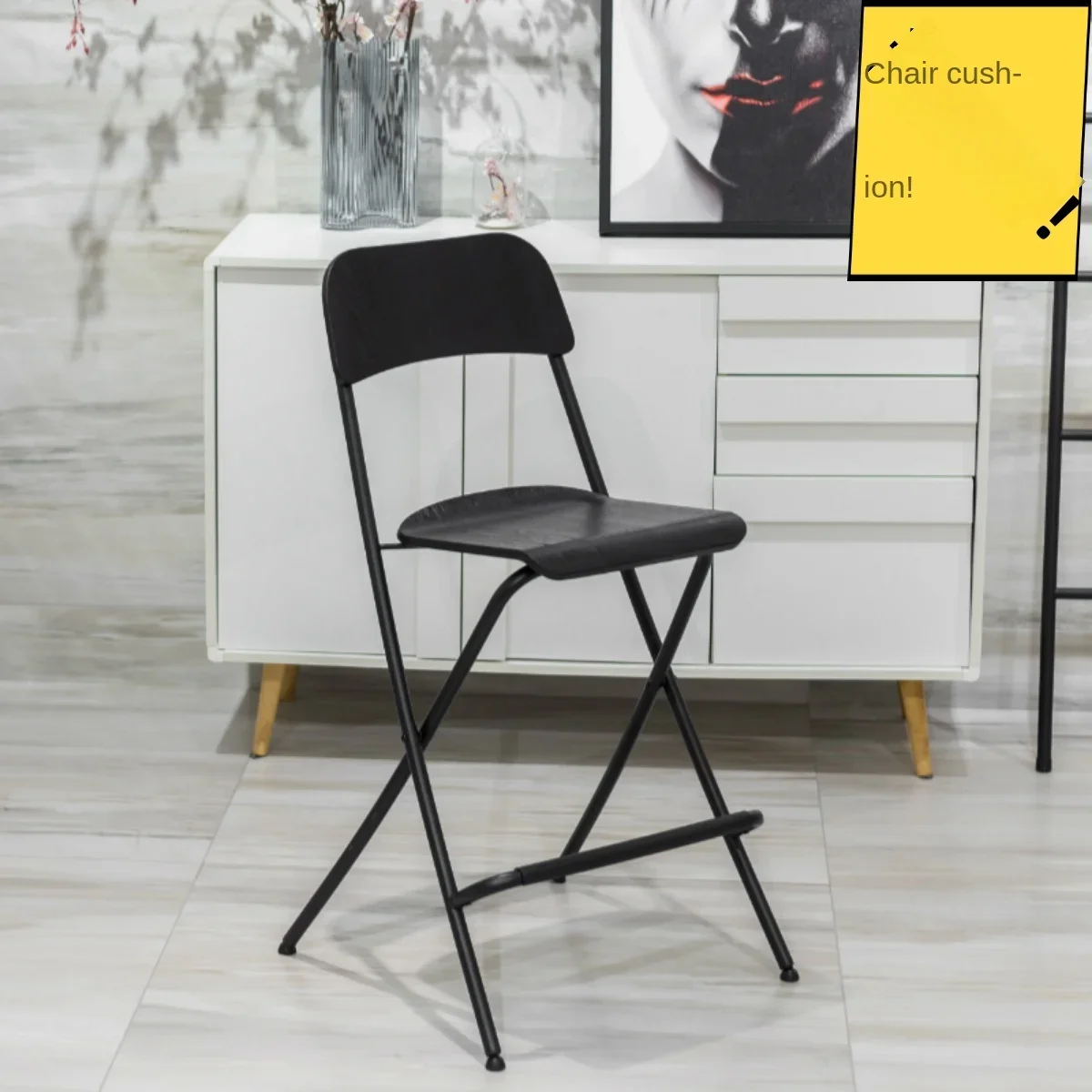 Sgabello Da Bar Sedia Da Studio Nero Semplice Bar Sedia Franklin Sedia Pieghevole Sedia Da Bar Domestica