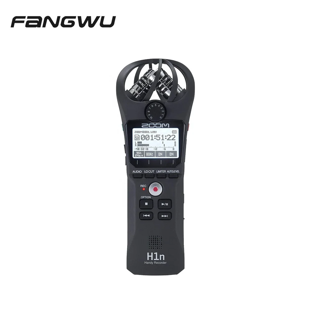 Zoom Digitale Portatile H1N Handy Stereo Sound Recorder Microfono Per Giornalista