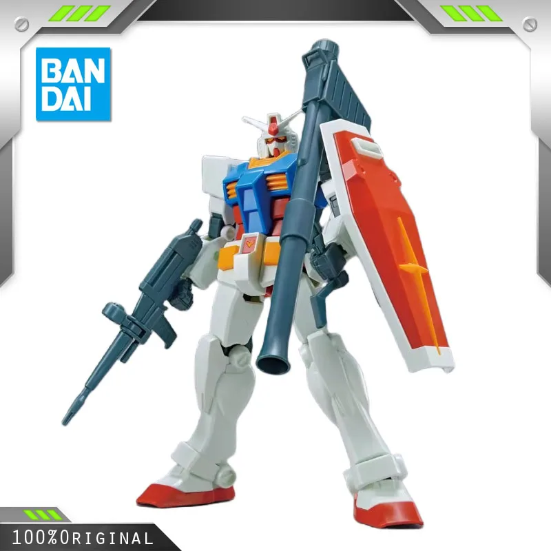 Bandai Eg Rx-78-2 Gundam Completamente Attrezzato Nuovo Rapporto Mobile Gundam Assembly Kit Modello In Plastica Action Toys Figure Gift