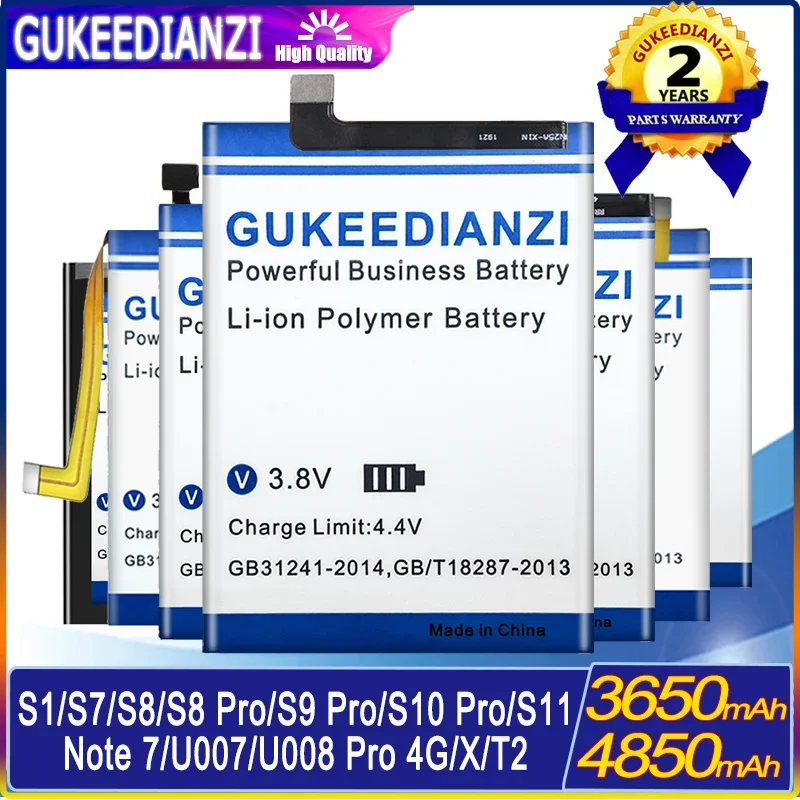 Batteria Per Ulefone S1 S10 Pro S10Pro S11 Note 7/S7 S8 S9 Pro S9Pro S8Pro/T2 Tiger U007 U008 Pro U008Pro Vienna/X 3066 Batteria