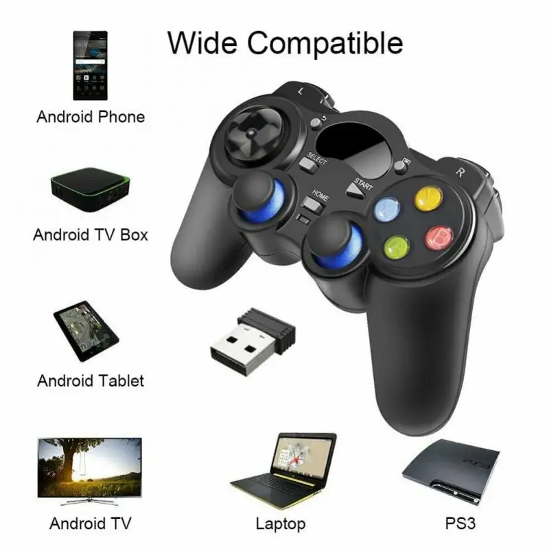 Joypad Accessori Wireless Per Switch Per Smart Tv Box Smart Phone Holder Per Psandroid Windows Joystick Gamepad 2.4G