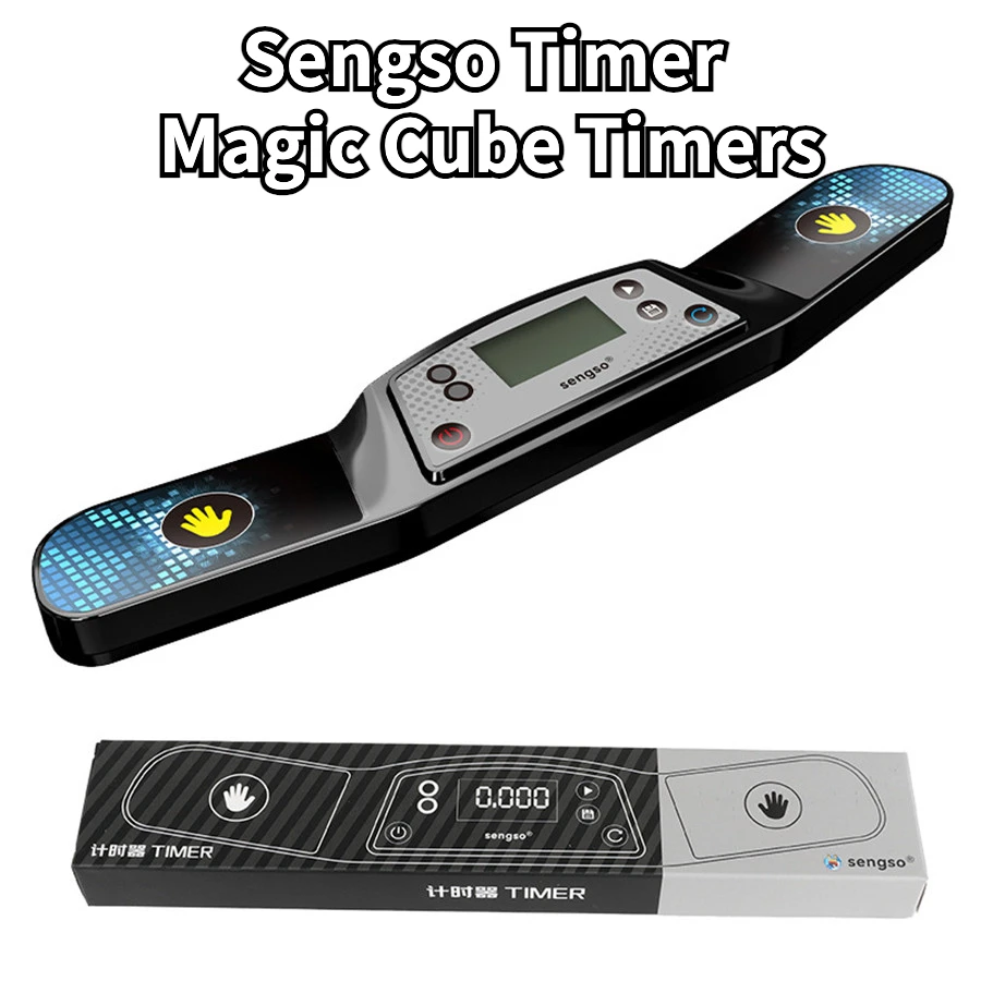 [Funcube] Sengso Timer Magic Cube Timer Magico Cubo Timer Per Tappetino Da Competizione Educativo Timer Di Velocità Per Allenamento Professionale