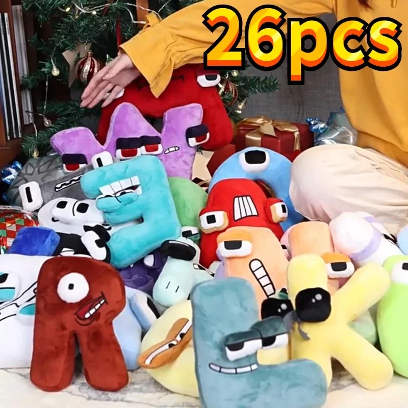 26 Alfabeto Peluche Alfabeti Alfabeto Lore Bambola Di Pezza Prescolare Educativo Inglese Abc Lettera Giocattolo Per I Bambini