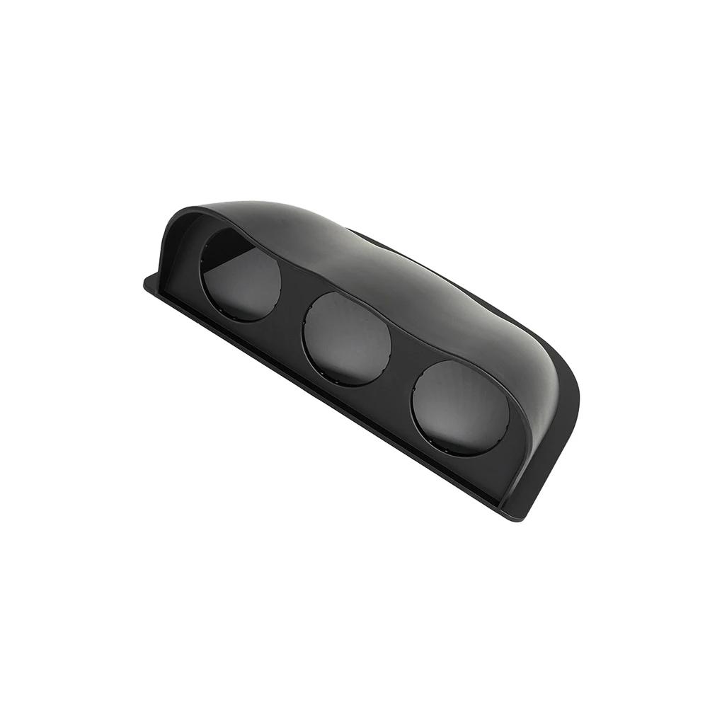 Black Car Gauge Works Dual Gauge Dash Pod Soluzione Di Montaggio Robusta E Durevole Abs Pregevole Fattura