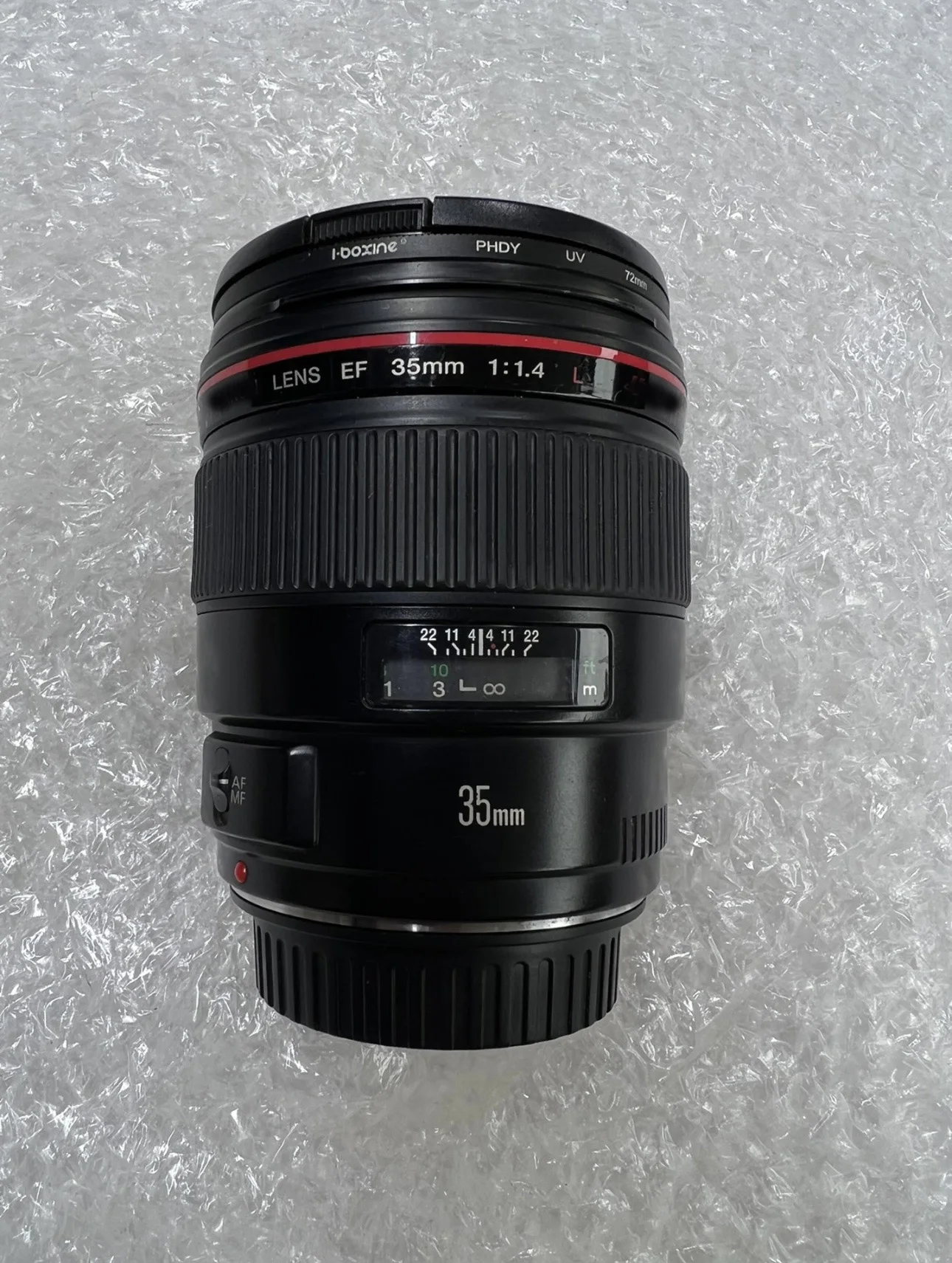 Obiettivo Canon Ef 35Mm F/1.4L Usm Per Canon Eos 1Dx Mark Ii 5 D4 5 D3 6D Mark Ii 6D 7D 7 D2 90D 80D 77D 5 D2 Fotocamera Slr (Usata)