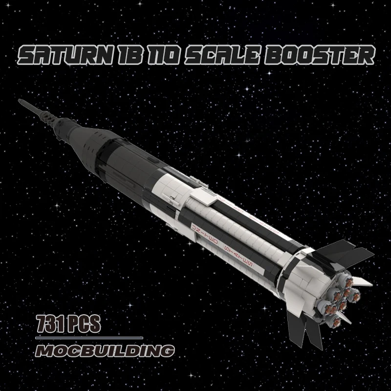 Moc Spaceship Launch Pad Building Block Model Technology Mattoni Giocattolo Fai Da Te Rocket Device Boy Collection Gift Space Shuttle