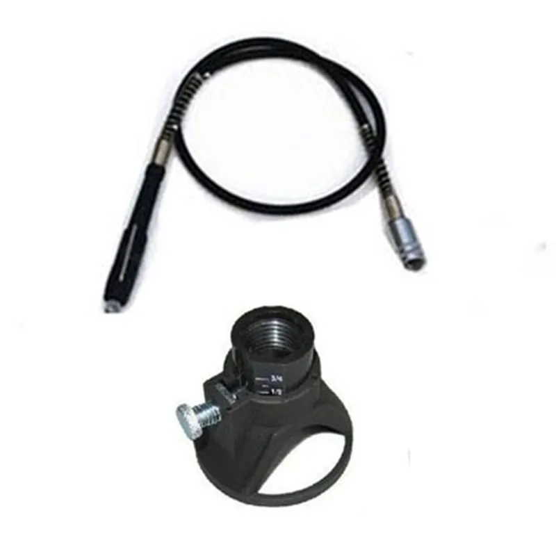 2X Dremel Drill Locator, Rotary Strumento Grinder Flessibile Albero Flessibile Dremel Adatto Foredom, Situato Horn Accessori Dremel Utensile Rotante