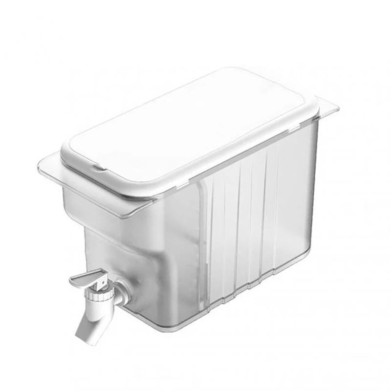 2X 4.5L Frigorifero Bollitore Freddo Con Rubinetto Bottiglia Di Limonata Bicchieri Bollitore Pentola Distributore Di Bevande Secchio Di Acqua Fredda C