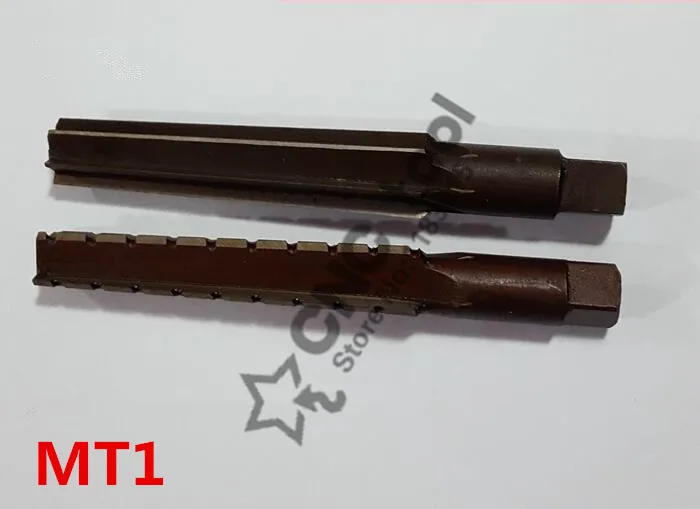2Pcs New Mano Alesatori Set Mt1 Acciaio Inox Cono Morse Alesatori A Mano Set Per Finitura Fresatura Cutter Strumento