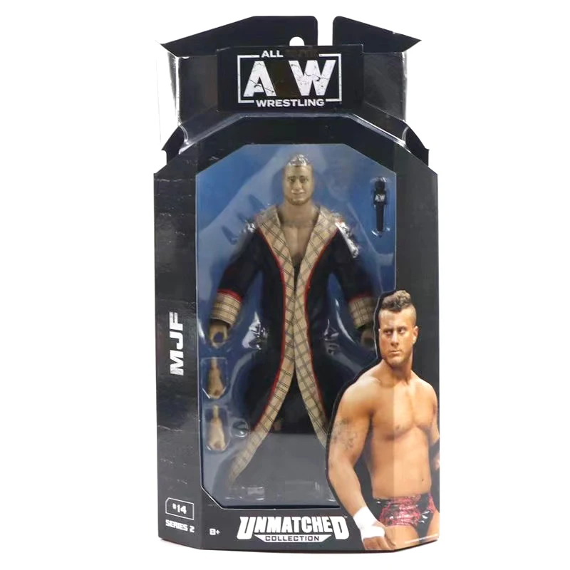 Mjf Wwe/Aew /Wwf/Wcw Collezione Rara Pvc All Elite Wrestling Serie Collezione Senza Pari Action Figures 6'